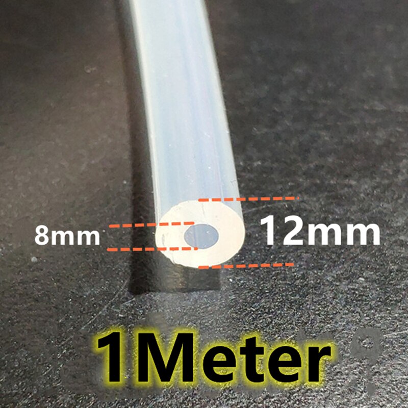 Food Grade Helder Transparant Siliconen Buis Slang 2 4 6 8 10 12 16 20mm Flexibele Niet giftig voor Aquarium Waterpomp Waterdispenser  13