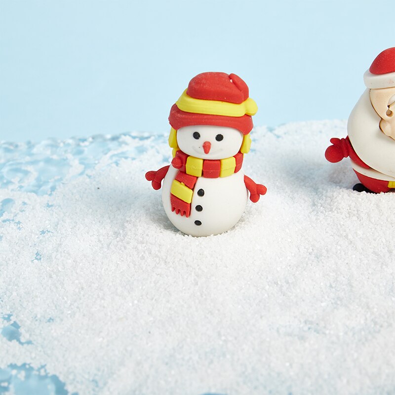 Christmas children's Santa Claus shape eraser cartoon shape eraser student stationery prizes office supplies