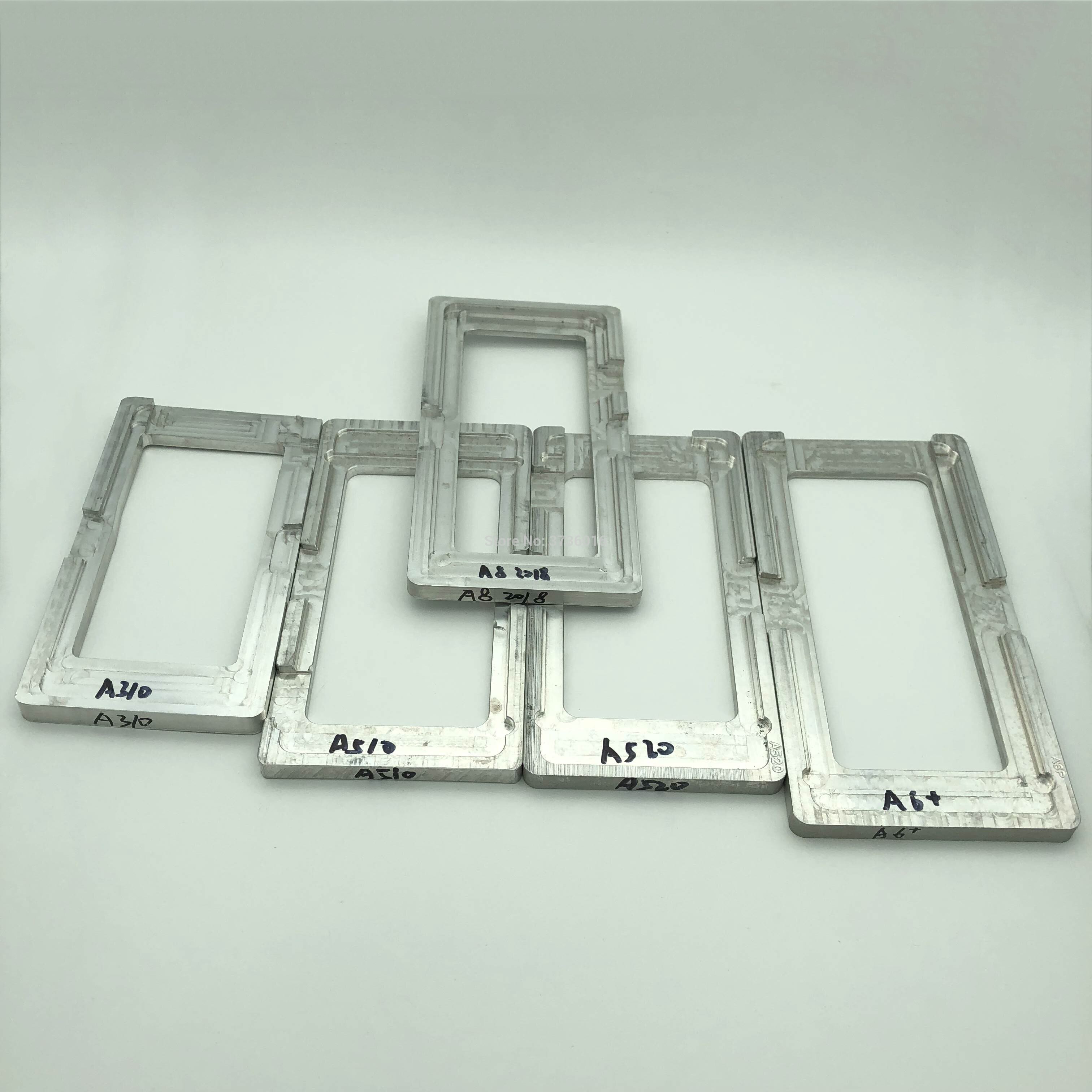 Uitlijnmal voor het positioneren van het samsung  a3/a5/a6/a7- scherm, oca lcd-laminering, reinigingsmal voor reparatie van mobiele telefoons