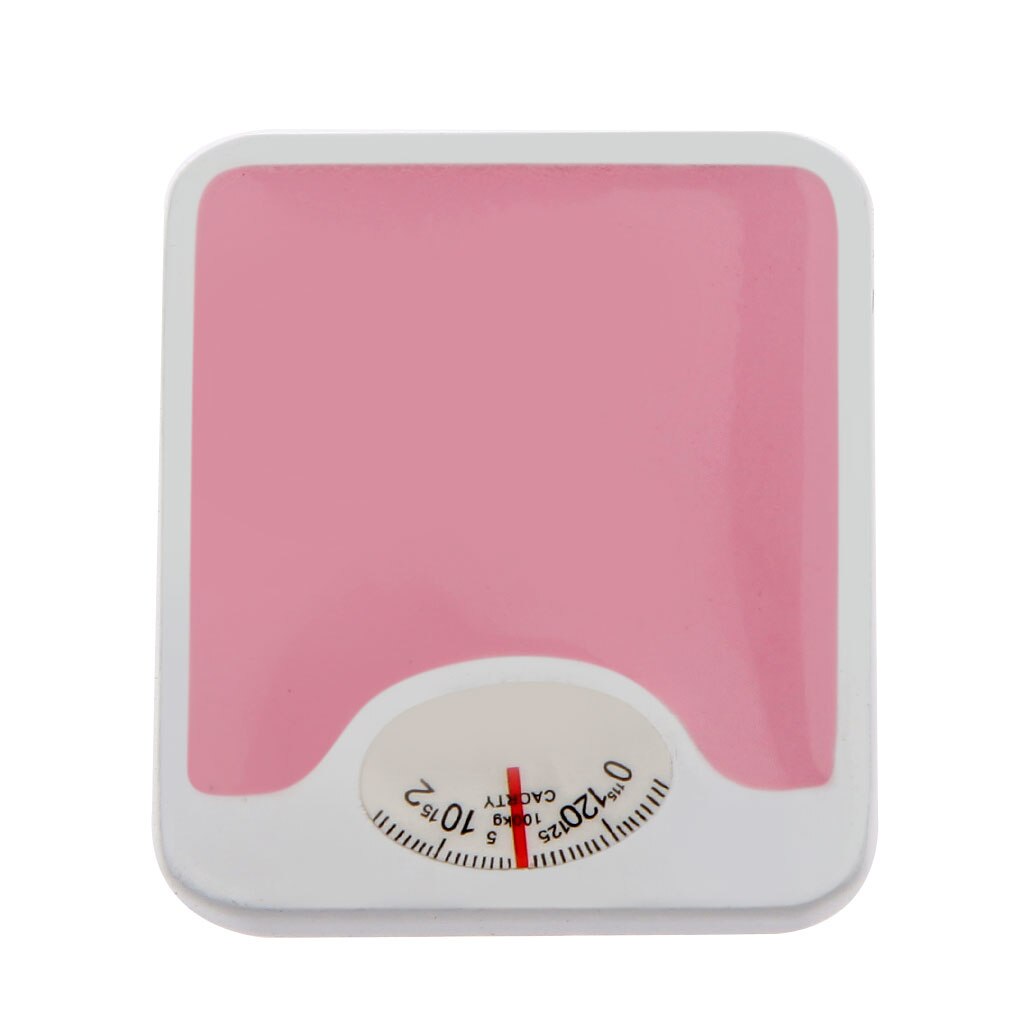 1:12 poppenhuis miniatuur roze weegschaal badkamer accessoires voor thuis