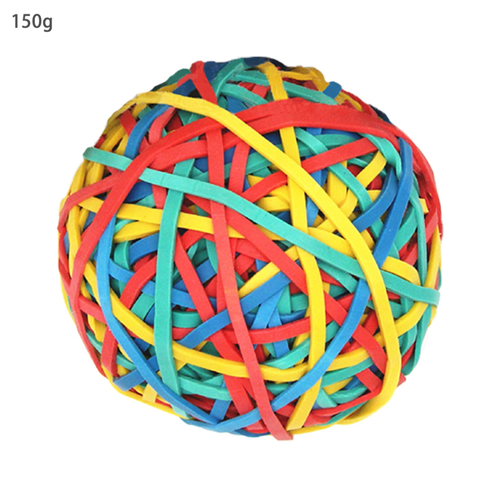 School Home Office Document Organizing Rubber Band Ball Elastic Loops Stretchable Colorful Round DIY Arts Crafts Flexible: B