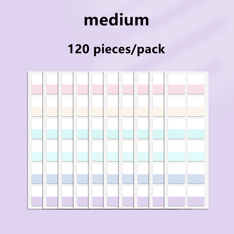 Huisdier Plastic Index Sticker Categorie Etiketten Leuke Sticky Notes School Student Bladwijzer Papier Zelfklevende Instructie Sticker: B2