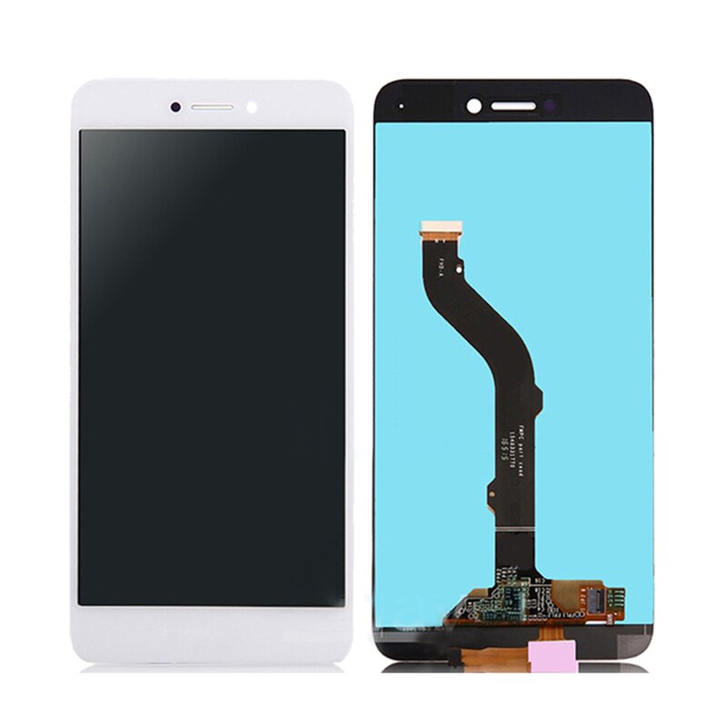 Para huawei p8 lite 2017 lcd com moldura PRA-LA1 PRA-LX1 display de toque digitador da tela p9 lite 2017 tela