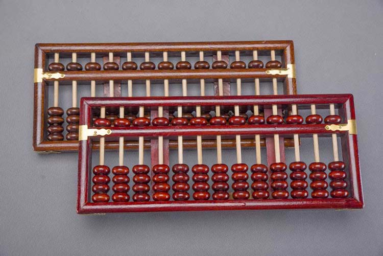 13 kolom Houten abacus Chinese Soroban Mathmetic school Educatief tool math Rekenmachine XY14