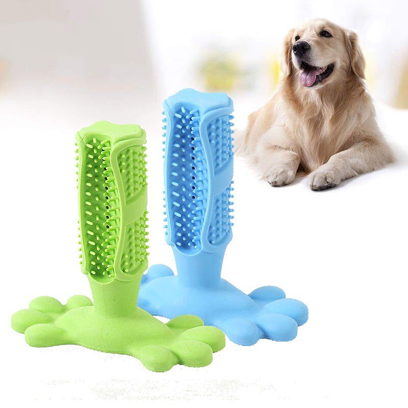 Hund tandborste hund molar stick gummi tandborste bit leksak hund tänder ren husdjur borsta tandvård apparat tugga leksak husdjur leverans