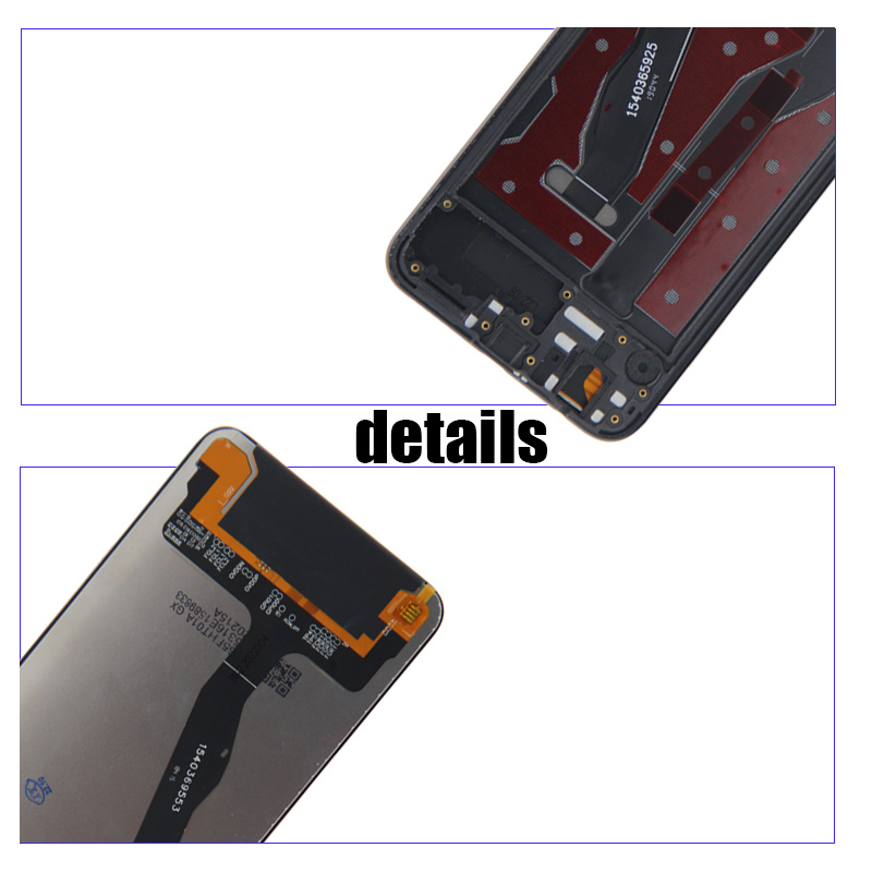 6.5 "dla Huawei Honor 8X wyświetlacz LCD ekran dotykowy Digitizer części zamienne robić wyświetlacza Honor 8X JSN-L21 JSN-L22 ekran