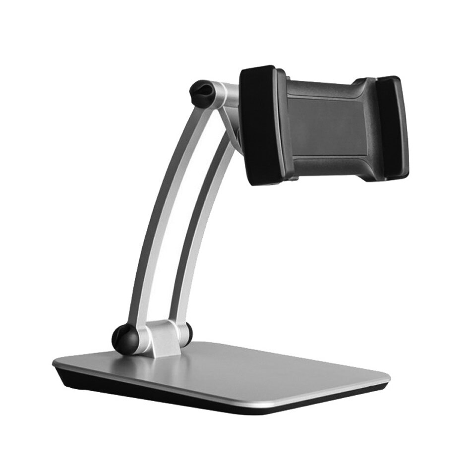 Tablet Stand Aluminium Desktop Verstelbare Standaard Opvouwbare 360 ° Swivel Telefoon Houder Voor Ipad Pro 12.9 11 Air Iphone Samsung xiaomi: Default Title