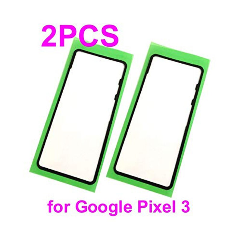 2X Replacement battery door pre-cut adhesive back cover case glue sticker For HTC Google Pixel 3XL Google Pixel 3 smartphone: For Google Pixel 3