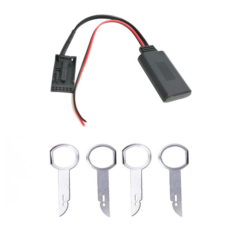 Auto 6000Cd Draadloze Bluetooth Module Muziek Adapter Aux O Kabel Voor Ford Focus Mondeo: Default Title