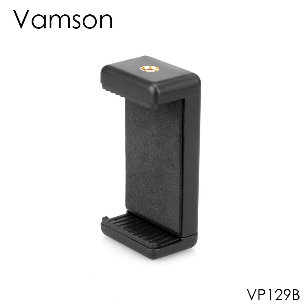 Vamson Sport Camera Statief Adapter Telefoon Clip voor Huawei voor Xiaomi Beugel Houder voor iPhone X 7 plus Smartphone VP129