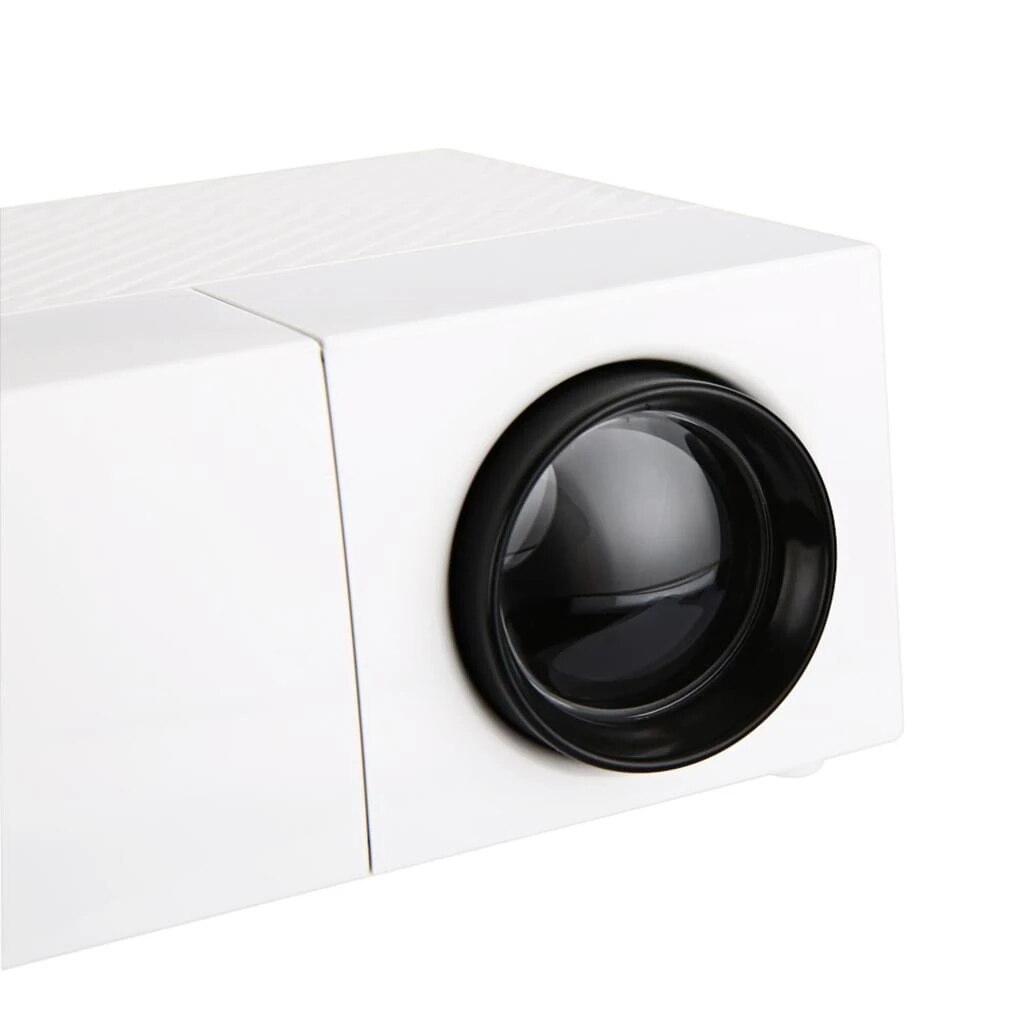 Mini Projector 320x240 Pixels Supports 1080P YG-300 HDMI USB 3.5mm Audio Portable Home Media Player