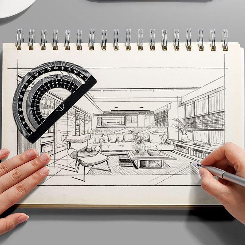 Lápiz mecánico retráctil de Metal/plástico, bolígrafo de 2mm de recambio 2B para la escuela de dibujo de bocetos, color negro, 2,0