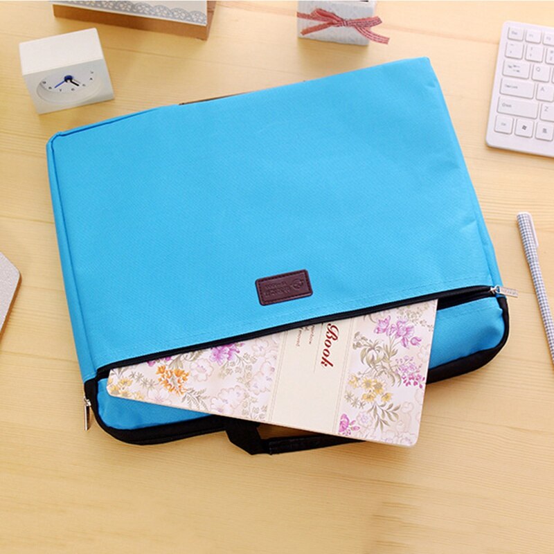 Notebook Handbag Portable Computer Bags Macbook Handbag Man Portable Briefcase Travel Laptop Bags Solid Color