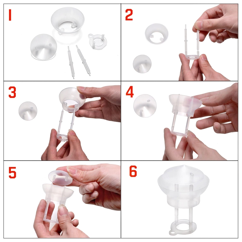Mini Mist Maker Fogger Ultrasonic Atomizer Spatter Guard Ceramic Humidifier Diffuser DIY Parts Water Retaining Frame