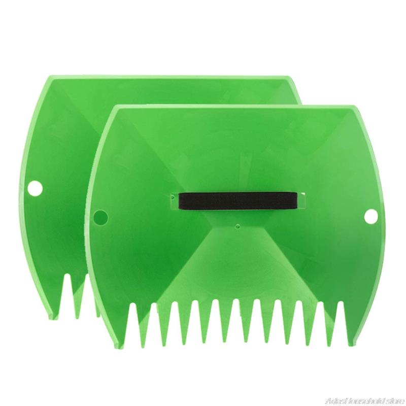 Leaf Scoops Hand Rakes Large Durable Ergonomic Leaf Scoops for Picking up Leaves Fast Easy Leaf and Lawn Grass Removal