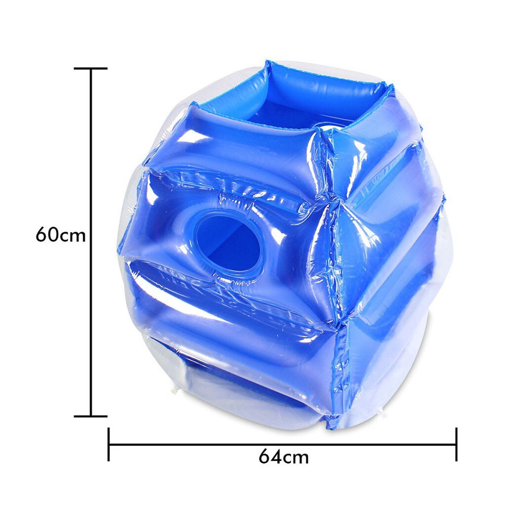 Pelota de choque inflable de Pvc para adultos y niños, pelota de choque para deportes al aire libre, de verano, 1 ud.