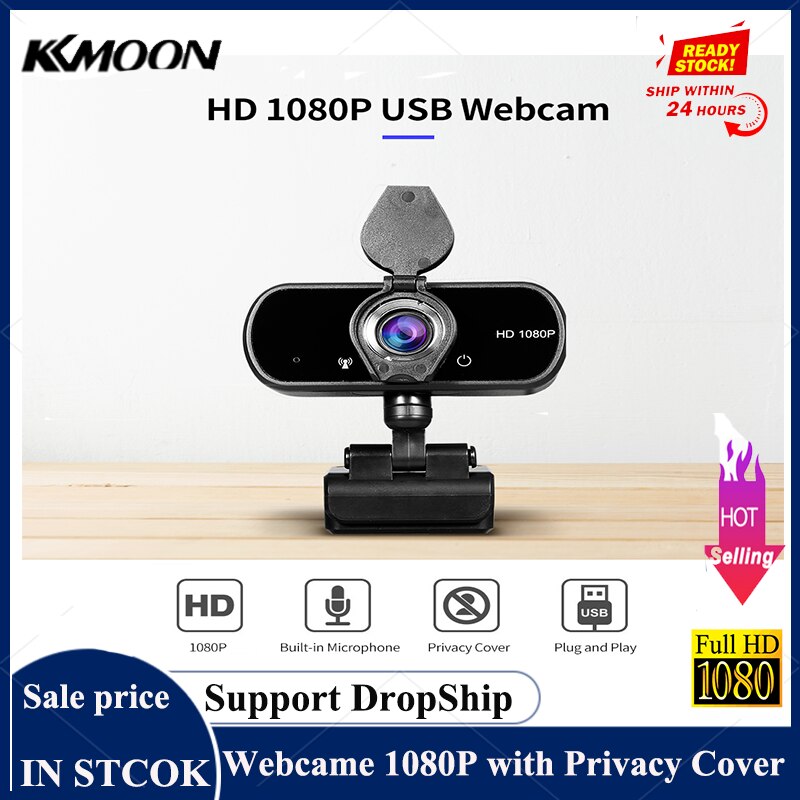 Webcam Full HD 1080P USB Mini Computer Camera Built-in Microphone Flexible Rotatable for Laptops Desktop Webcam Camera Web cam: SET E 480P