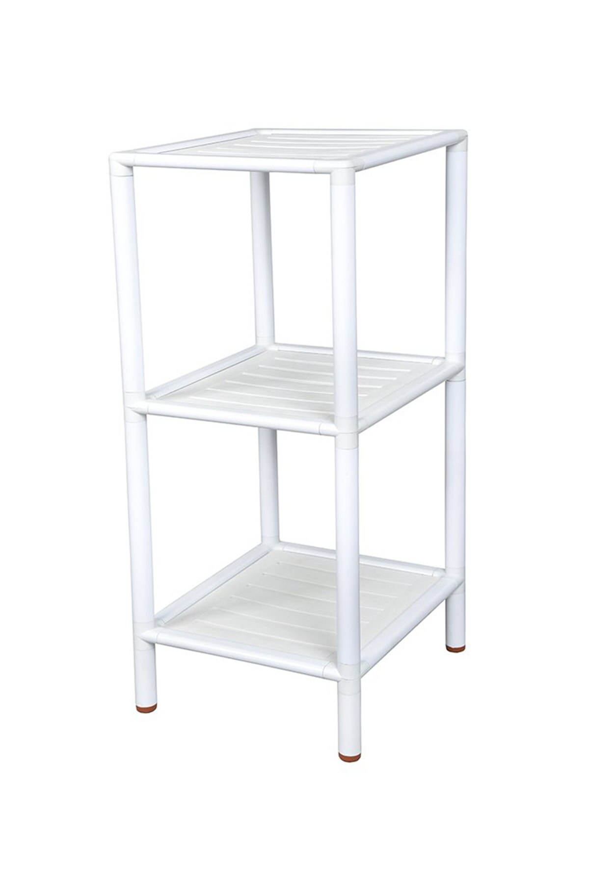 3 Layer Multi-Purpose Bathroom Kitchen Shelf Organizer White Order Storage Narrow Space Storage