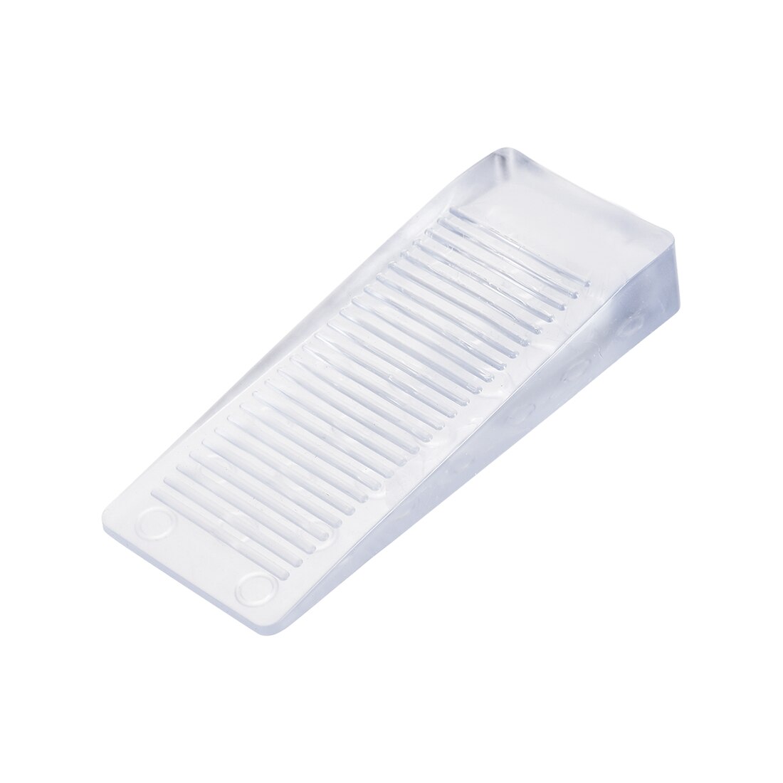 uxcell Door Stopper, Door Closer, Security Door Wedge, Flexible Rubber Door Holder for Home Office, Clear Blue