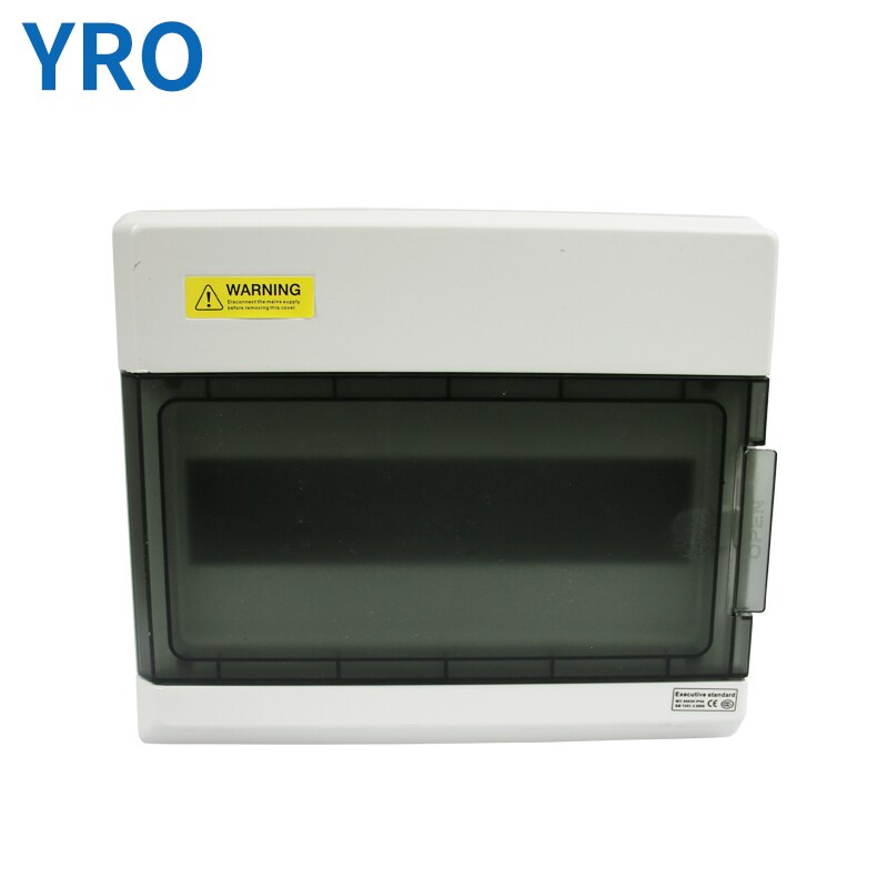 12 Manieren Din Rail Outdoor Waterdichte Elektrische Verdeelkast Circuit Breaker Mcb Power Plastic Junction Draad Doos IP65 SH12PN