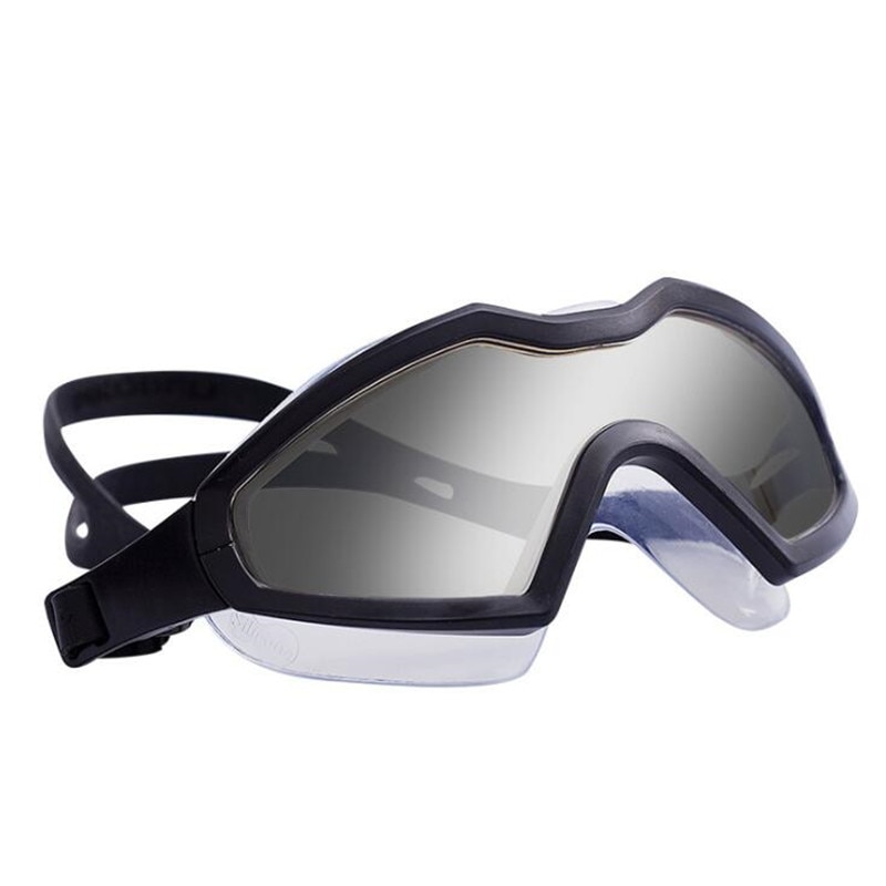 Zwemmen Bril voor Mannen vrouwen Bril Anti-Fog UV Groot Frame Volwassenen Sport Waterdichte Siliconen zwembril Eyewear