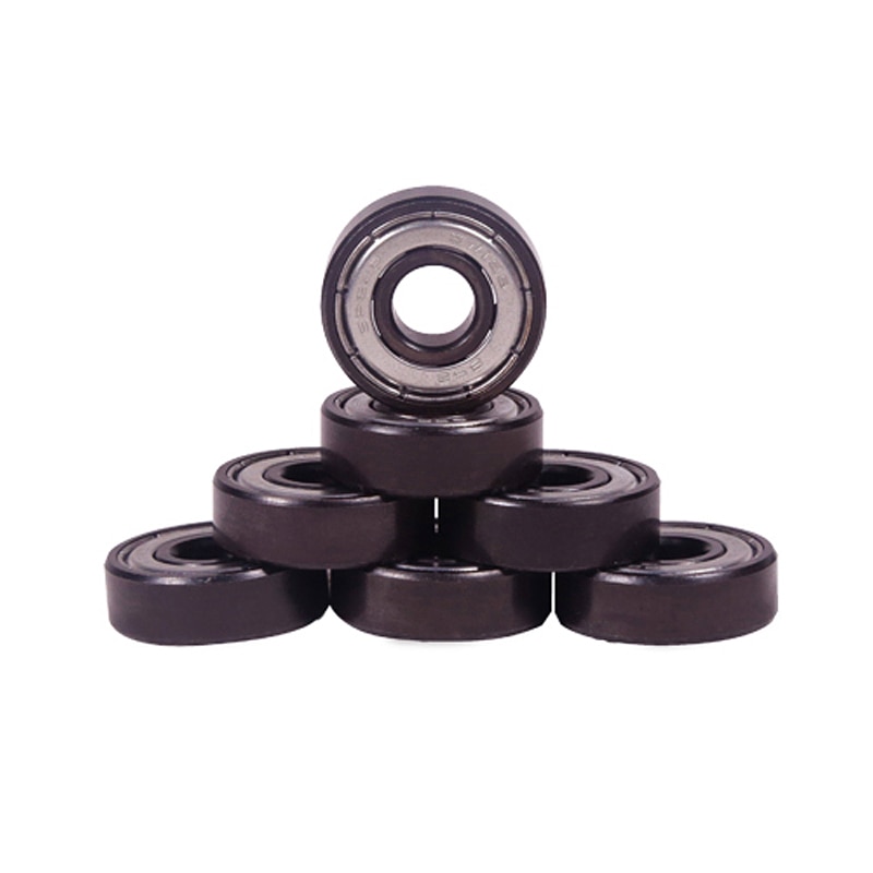 8 x abec -11 608zz 2rs profession skateboard keramiske lejer scooter rullelejer leje tilbehør 2.2x 2.2 x 0.7cm