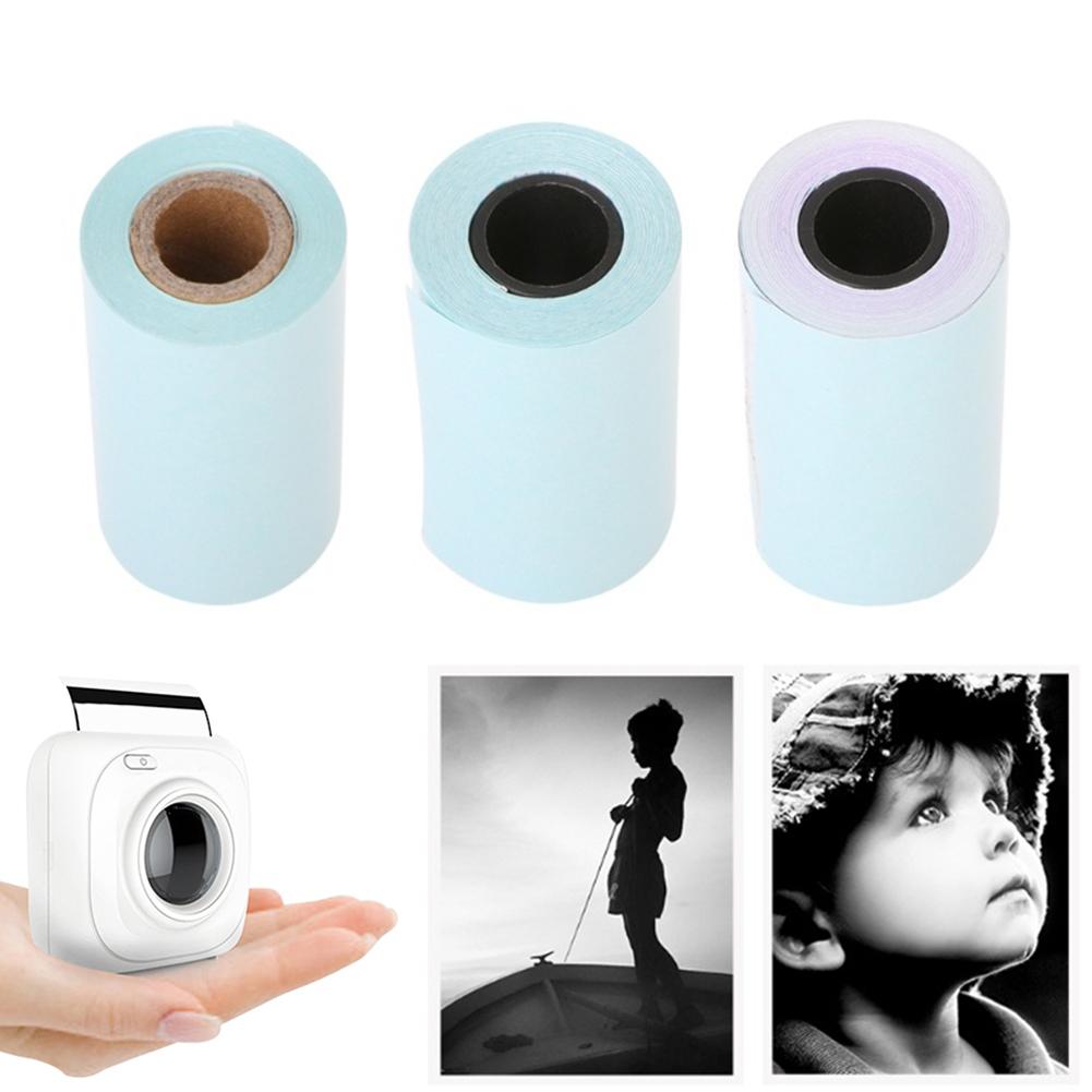 3 Rolls 57x30mm Self-adhesive Thermal Sticker Printing Paper for PAPERAMG P1 Printer PaperangP1 Mini Photo Printer Accessories