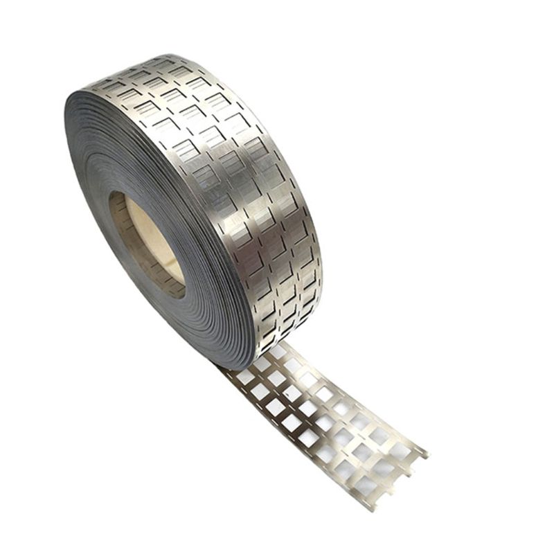 2/3/4P Pure Nickel Plated Steel Strip Sheet 0.15mm Thickness for Spot Welding 95AD