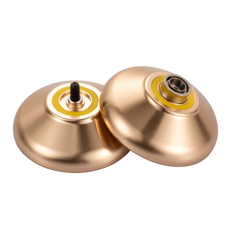 Magicyoyo  k3 metall-jojo mit seitlichem schaft, fingerspiel-jojo aus aluminiumlegierung mit schnüren, weihnachten