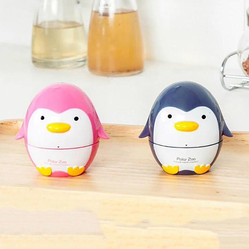 Penguin Kitchen Handle Rotage Dial Timers Reminders Mechanical Countdown Timer Cooking Busy Reminder Watch Under One Hour