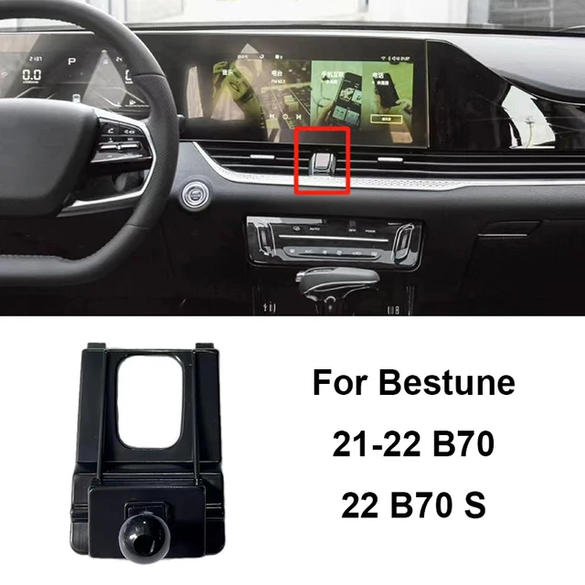 Auto Mobiele Telefoon Houder Voor Bestune B30 B50 B70 S X40 T33 T55 T77 T99 Speciale Ontluchter Mount Bracket Mobiele telefoon Houder Base: Beige