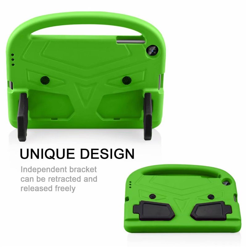 Morbida Antiurto Caso Bambini Del Silicone di Protezione Della Copertura per Samsung Tab UN 10.1 pollici 2019 SM-T515 T510 T515 Bambini Eva Tablet shell: 01 Light Green