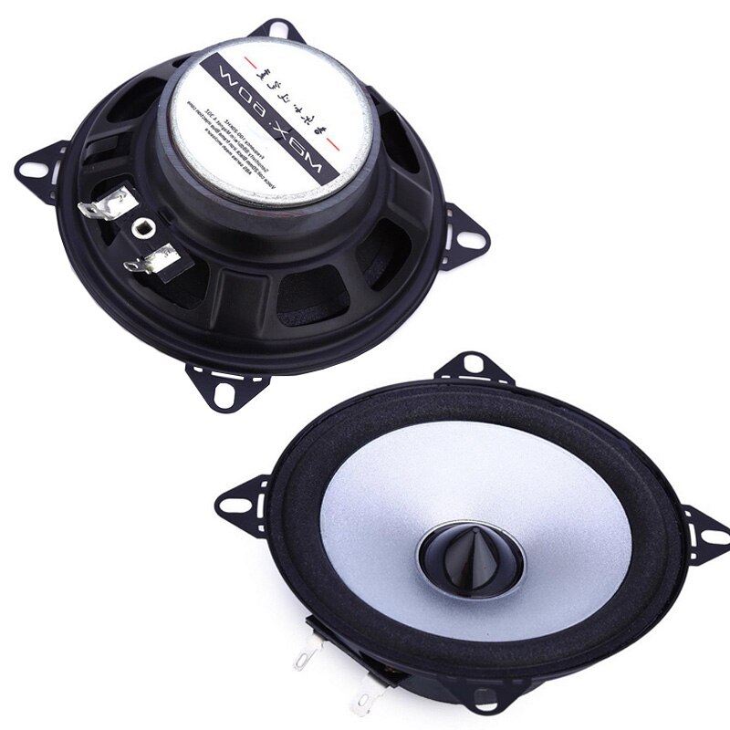 Deur Auto Audio Muziek Stereo 4 inch 60 w 2 Weg Auto 2 stks LaBo Volledige Bereik Frequentie Luidspreker Coaxiale hifi Luidspreker Voertuig