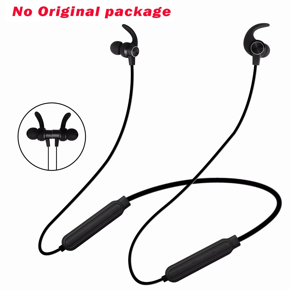 PunnkFunnk Bluetooth ecouteurs sans fil cou casque Bluetooth 5.0 magnétique basse stéréo casques auriculares fone de ouvido: No Orignal pack