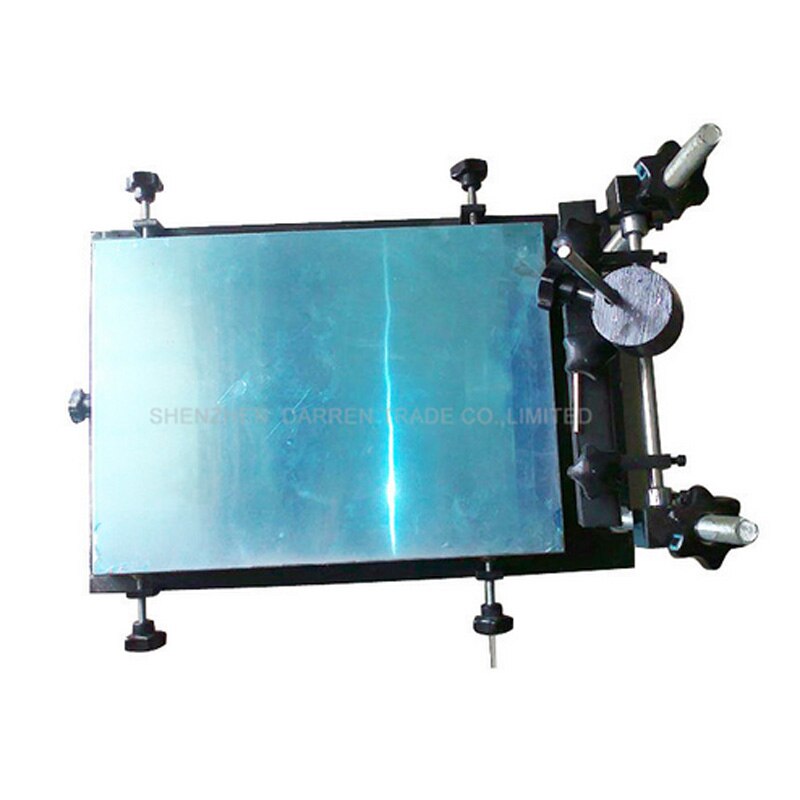 Single Color Screen Printer 32*44cm Printing Area for T-shirt Flat Press Machine