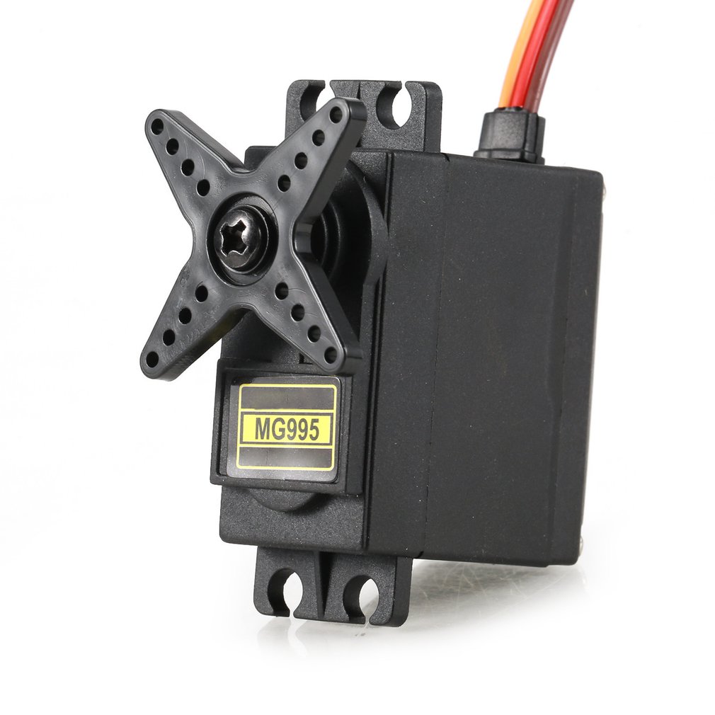 MG995 Analog Servo Metal Gear Servo 55g High Speed Torque Digital Servo Motor for RC Car Robot Helicopter(Control Angle 180)