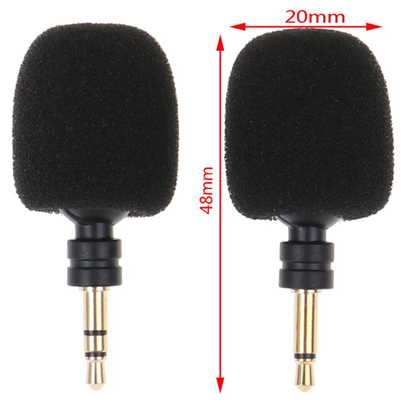 Mini Microphone Mono/ Stereo Aux Flexural Bendable Microphone Mobile Phone Computer Recording Device