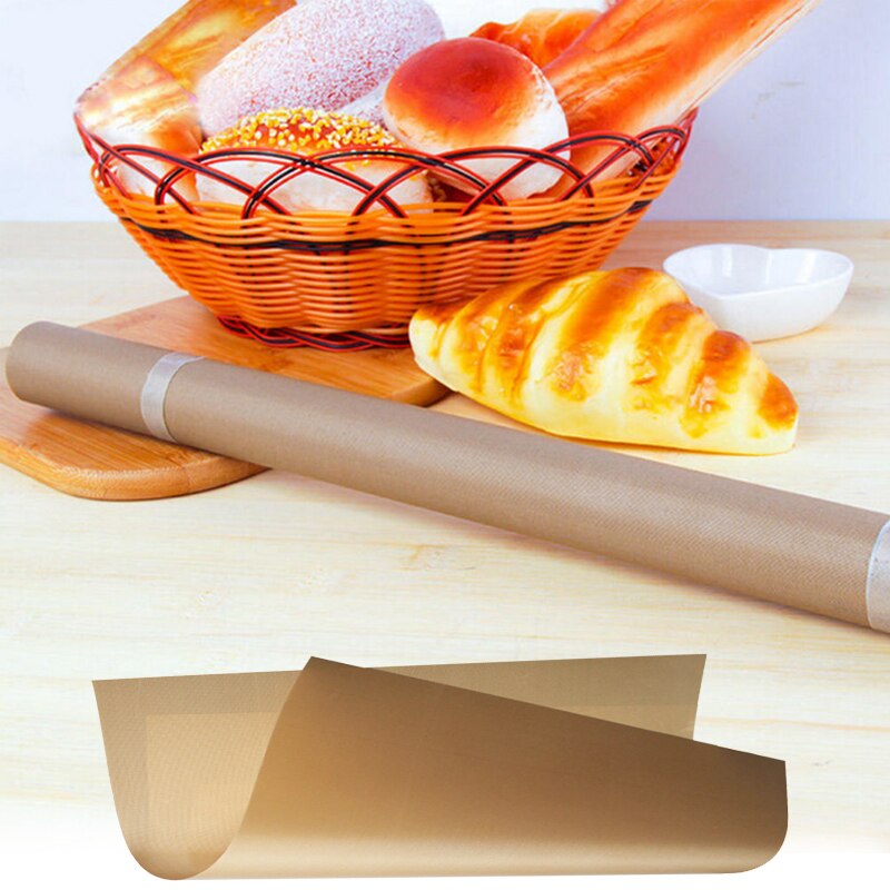 30x40cm Reusable Non Stick Baking Paper High Temperature Resistant Sheet Oven Microwave Grill Baking Mat Oven Baking Linoleum