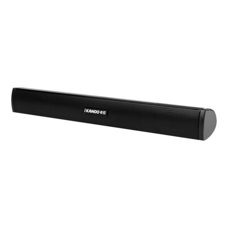 Mini USB Lautsprecher Laptop Subwoofer Stereo Soundbar Loudspeaker for Noteook PC Computer TV: Black