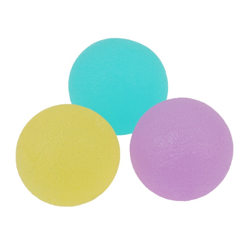 Jelly Grip Ball Fitness Hand Therapy Balls Exercises Home Exercise Kits Finger Therapy Power Ball