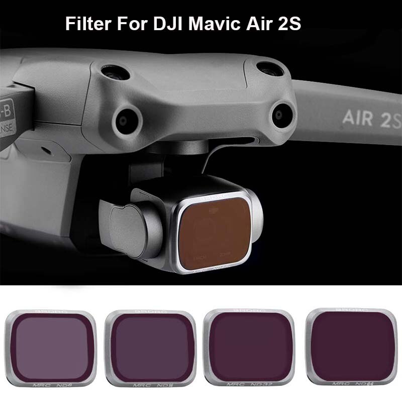 DJI Mavic Air 2S Lens Filter ND Filter UV CPL NDPL 4 8 16 32 64 Filters Sets For DJI Mavic Air 2S Gimbal Camera Accessories