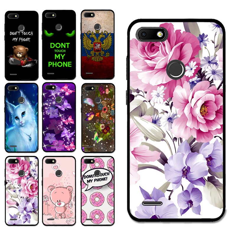 For BQ 5512 Case Pretty Cat Silicon TPU Cover for BQ 5512L STRIKE FORWARD Animal Shell Bag Housing Phone Cases