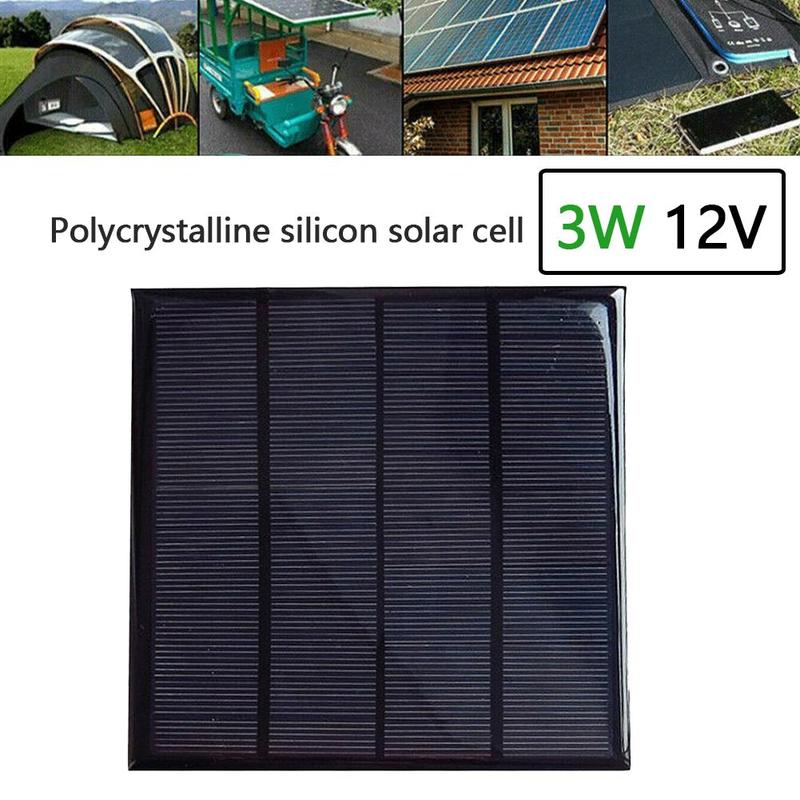 12v Durable Solar Panel Battery Charger Small Mini Cell Panel Solar I3S9