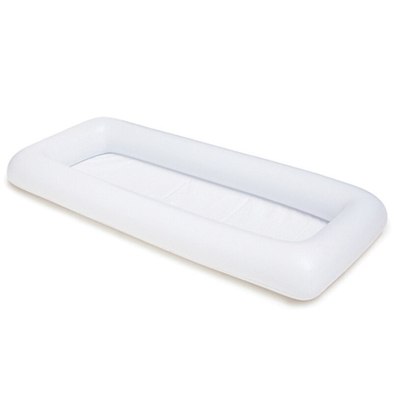 Inflatable Air Ice Bar Inflatable Rectangle Drinks Holder Water Mattress for Cups Pool Float Swim: Default Title