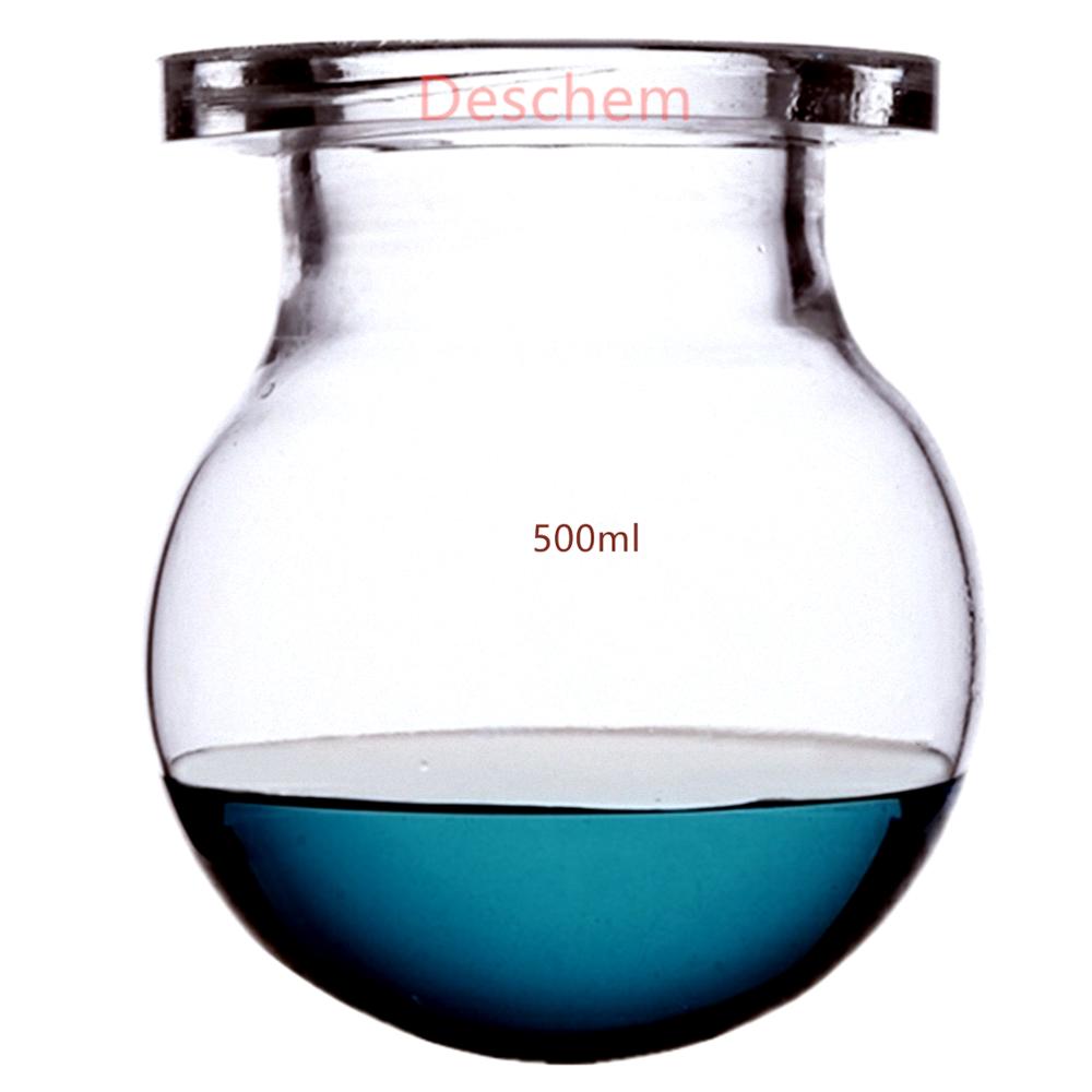 500ml,Glass Reaction Flask For Flange Diameter 150mm Reactor Lab Chemistry Glassware