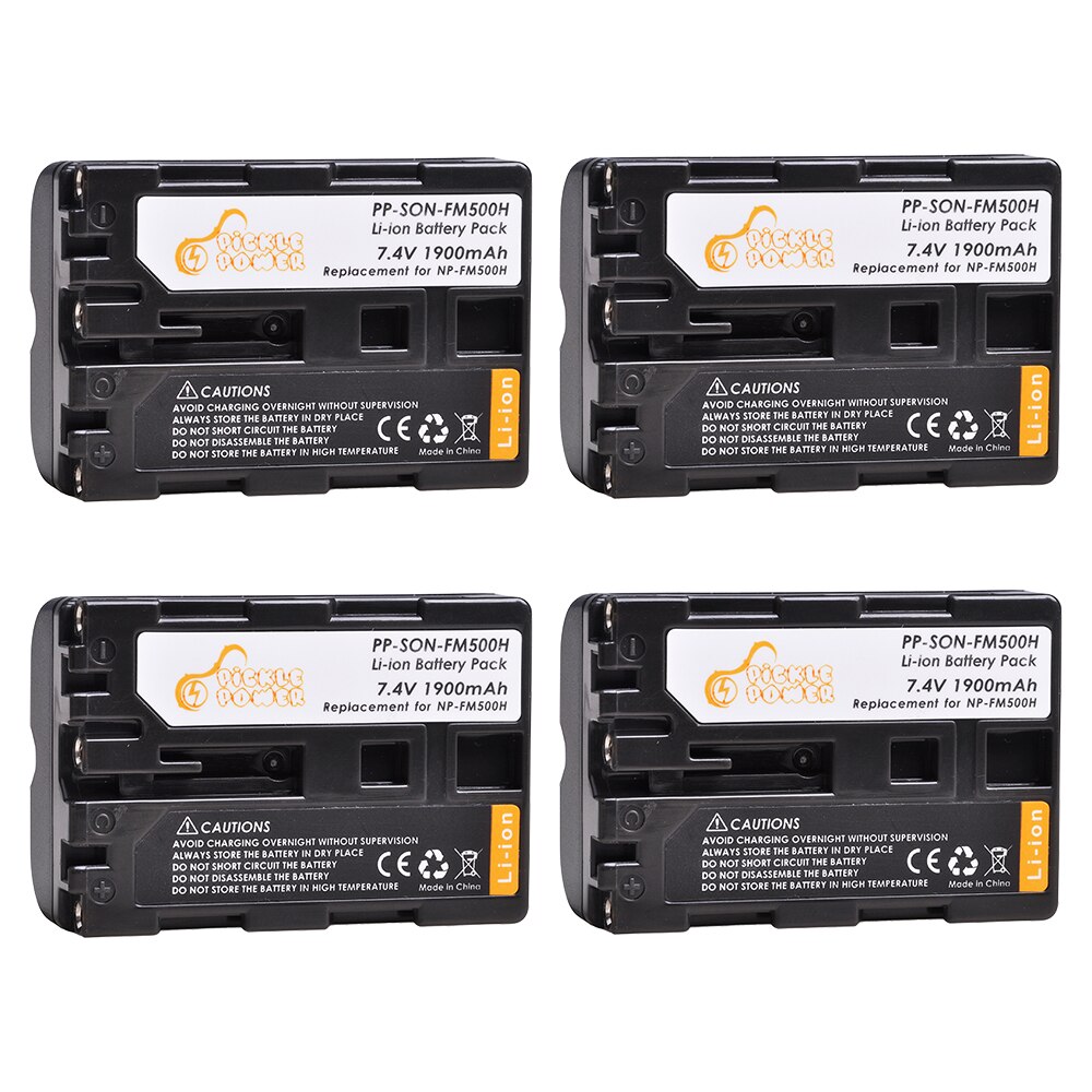 NP-FM500H NP FM500H Battery for Sony Alpha A58 DSLR-A350A300/A350/A450/A500/A550/A560/A580/A700/A99/A850 SLT-A57: 4 battery