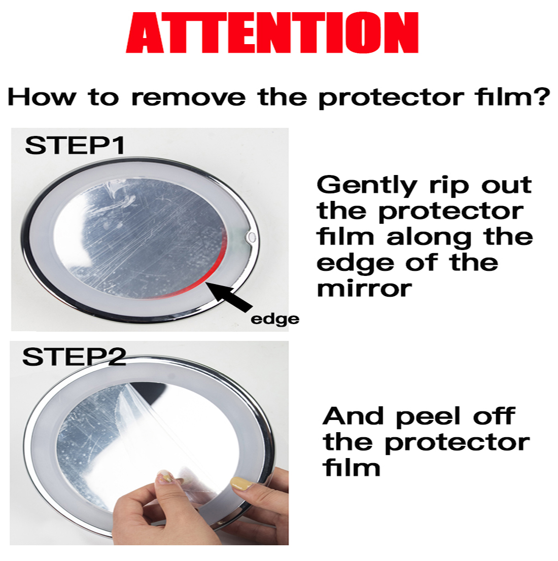 LED Makeup Mirror with LED Lighted Vanity Mirrors Magnifying Mirror Flexible Barber Miroir Shaving Mirrors Cosmetic Mirror