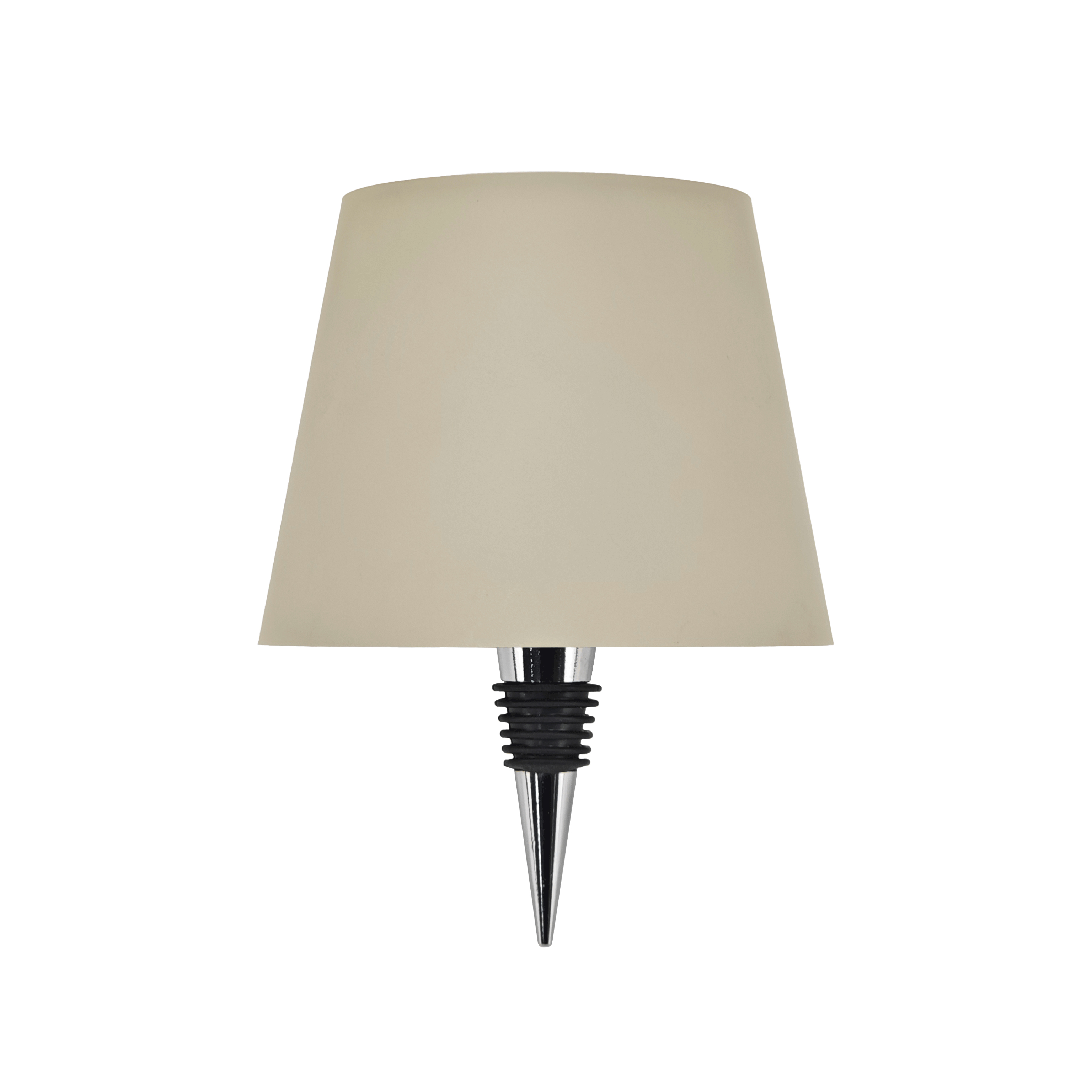 Draadloze wijnflessenlamp Type-C Opladen Aanraakbediening Wijnfleslicht Dimmen LED-tafellamp Bar Cafe Sfeer Nachtlampje: Licht Geel