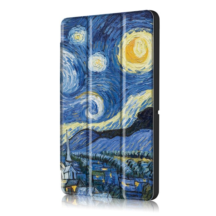 Case For Huawei MediaPad T3 10 AGS-L09 AGS-L03 9.6 inch Cover Tablet for Honor Play Pad 2 9.6 Slim Flip PU Case+Film+Pen: pattern 4