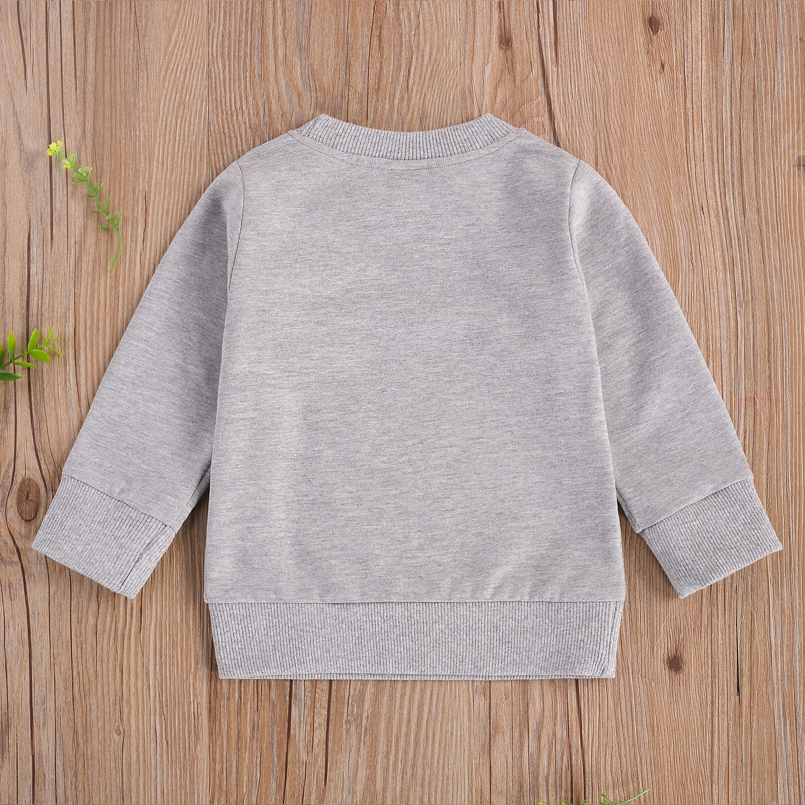 Emmababy Winter Xmas 0-4Y Peuter Kids Baby Meisje Jongen 3 Kerstman Vrolijk Kerstfeest Sweatshirt Lange Mouwen Brief Print